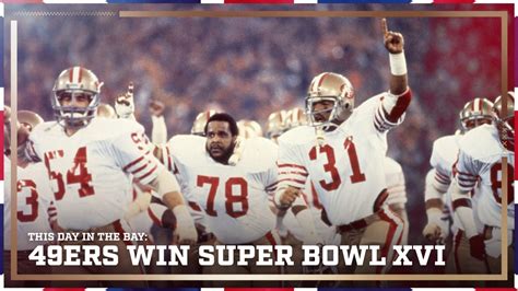 This Day in The Bay: 49ers Defeat Cincinnati Bengals in Super Bowl XVI