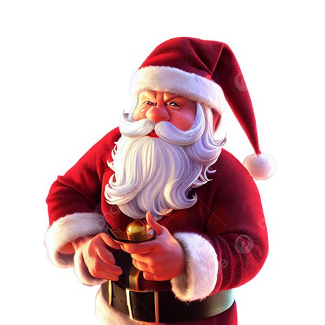 Santa Claus With A White Beard, Santa, Santa Claus, Christmas PNG ...