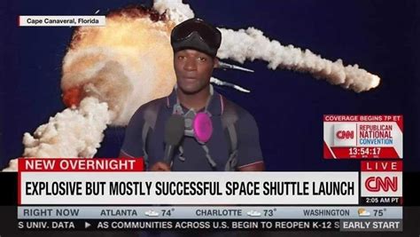 NASA | CNN "Fiery But Mostly Peaceful Protests" Parodies | Know Your Meme