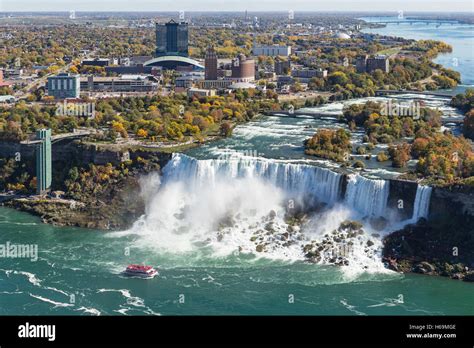 Aerial View Of Niagara Falls