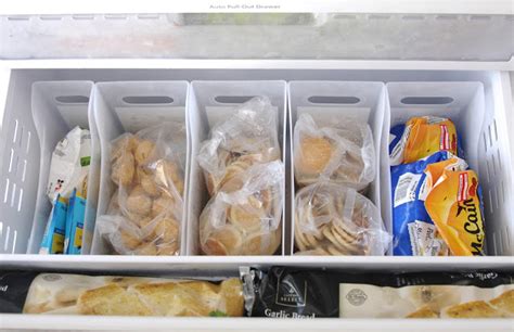 How To Organize Freezer Drawers - simply organized