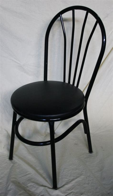 34 Available Black Metal Frame Bistro Cafe Style Chairs – Haute Juice