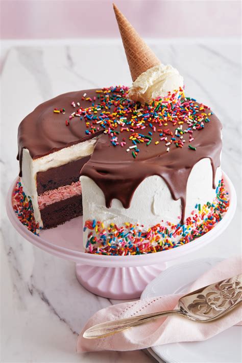 Neapolitan Ice Cream Cake Recipe | Williams Sonoma Taste