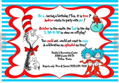 Dr Seuss Theme Party Planning, Ideas & Supplies | PartyIdeaPros.com