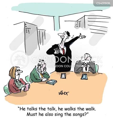 Walking The Walk Cartoons And Comics Funny Pictures From Cartoonstock