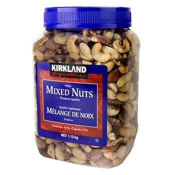 Kirkland Signature Mixed Nuts, 1.13 kg | Costco