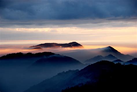 Mountains view during sunset, mountain view HD wallpaper | Wallpaper Flare