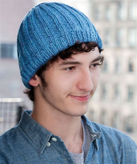 Men’s Knit Hat Pattern | A Knitting Blog