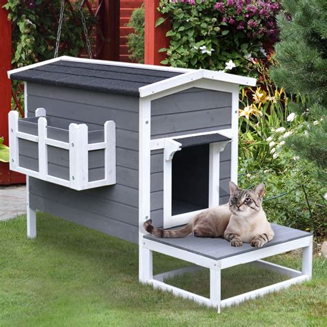 Outdoor House For Cat - Image to u