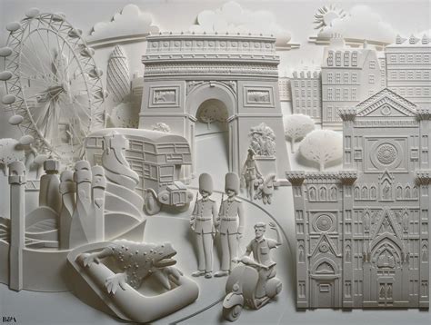 Simply Creative: 3D Paper Sculptures by Jeff Nishinaka