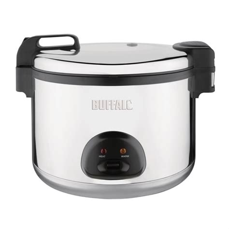 Buffalo Premium Large Rice Cooker 9Ltr - CK698 - Nisbets