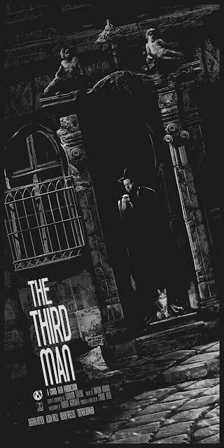 The Blot Says...: The Third Man Movie Poster Screen Print by AJ Frena x ...