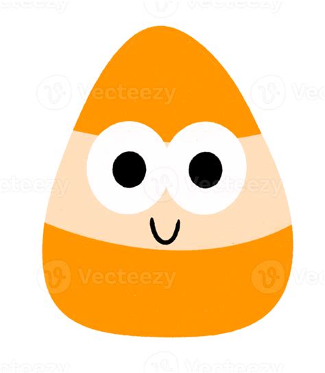 happy halloween candy corn. 18803176 PNG