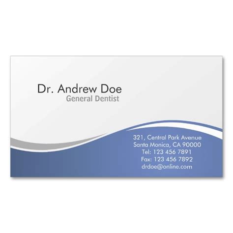 Dental - Business Cards | Zazzle | Dental business cards, Dental ...