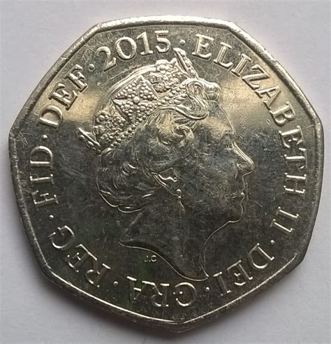 50 Pence 2015, Elizabeth II (1952-present) - Great Britain - Coin - 37604