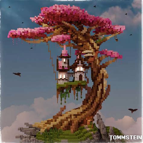 20 Minecraft Cherry Blossom Builds - Mom's Got the Stuff