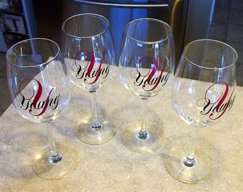 Cher's Signs by Design: Personalized Wine Glasses