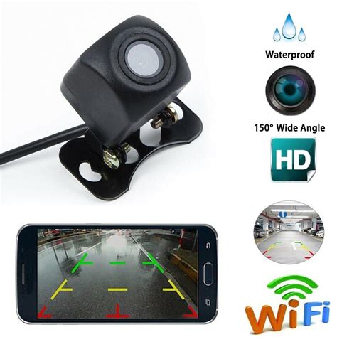 1 Piece Car Wireless HD Rear View Camera WIFI Wire... – Grandado