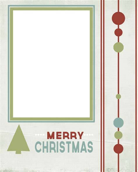 Christmas Card Display + 5 Printable Christmas Cards - Over The Big Moon