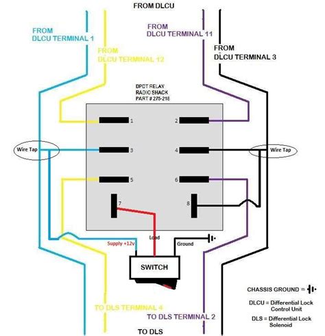 How to Wire a 6-Pin DPDT Switch: A Step-by-Step Diagram