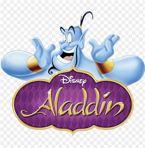 the logo for disney's animated movie, alaad