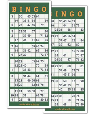 myfreebingocards.com - free printable and virtual bingo card generator ...