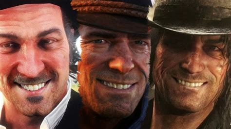 Red Dead Redemption 2 Arthur Morgan Smile - Draw-u