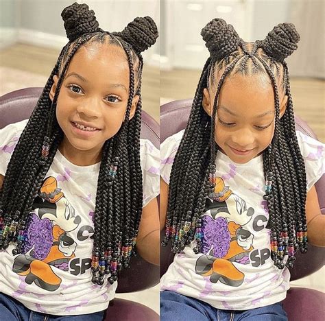 African Braids Hairstyles For Kids