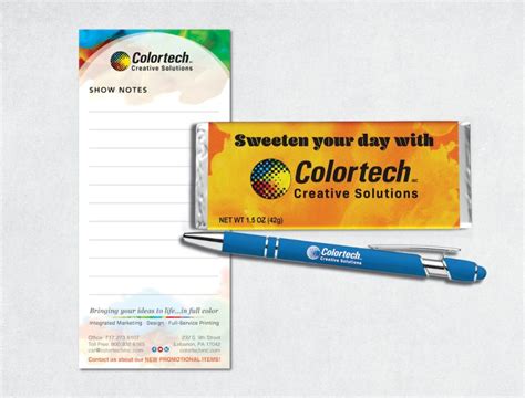 Best Promotional Items for Events | Colortech, Inc. Creative Solutions