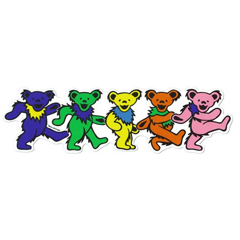 Grateful Dead Dancing Bears Magnet | HippieShop.com