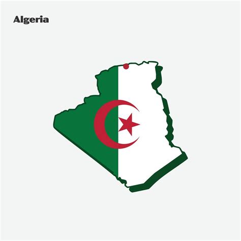 Algeria Map Flag Infographic 19614475 Vector Art at Vecteezy