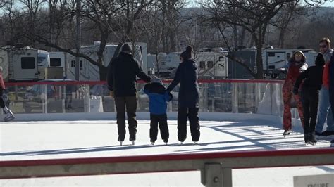 Embrace Winter's Charm: Ice Skating at Clute Park, Watkins Glen, NY