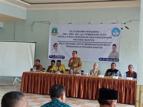 Dinas Pendidikan Dan Kebudayaan Prov Banten Mengadakan Silaturahmi Dan