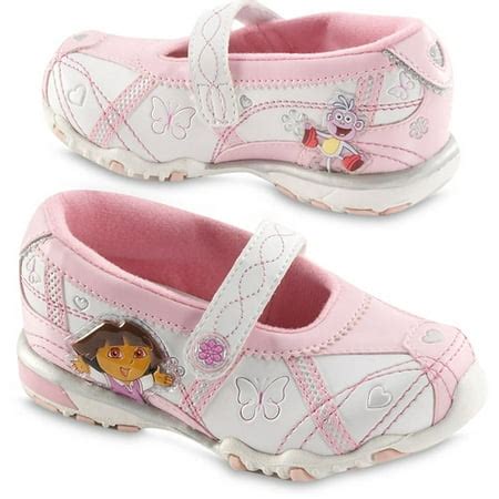 Dora the Explorer - Toddler Girls' Mary Jane Sneakers - Walmart.com