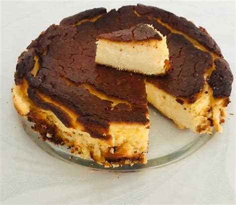 Basque Cheesecake Order Online Bangalore | Spain's Burnt Cheesecake