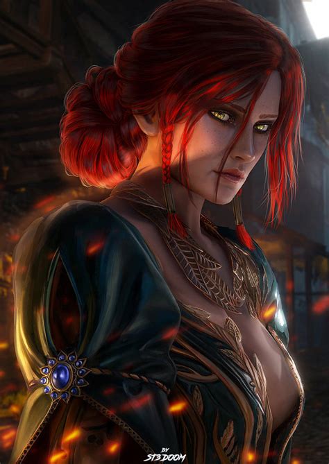 Triss Merigold by ST3DOOM on DeviantArt