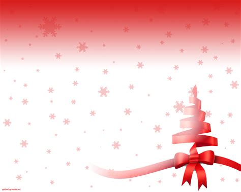 Simple Ribbon Christmas Tree Download PowerPoint Backgrounds - PPT ...