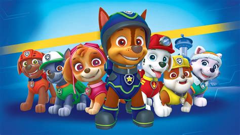 Paw Patrol Dog Squad Hd Wallpaper