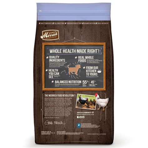 Merrick Grain Free Puppy Real Chicken Sweet Potato Dry Dog Food, 4 lbs ...