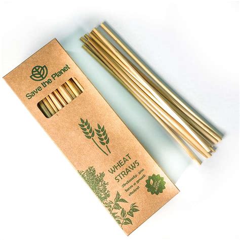 Wheat Straw | 100% Eco Friendly disposable straws - best price in UAE