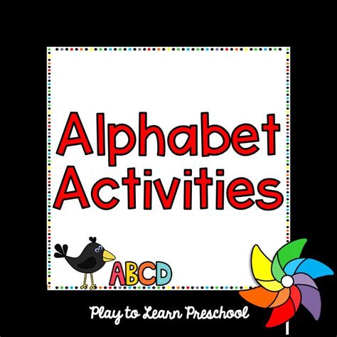 Literacy Archives - Play to Learn Preschool Preschool