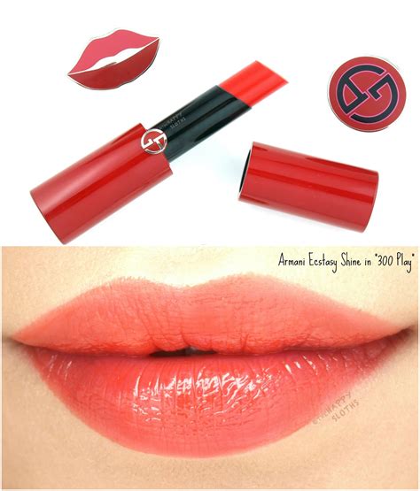 Giorgio Armani Beauty | *NEW* Ecstasy Shine Lipsticks: Review and ...