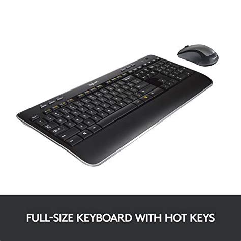 Logitech MK520 Wireless Keyboard and Mouse Combo — Keyboard and Mouse ...