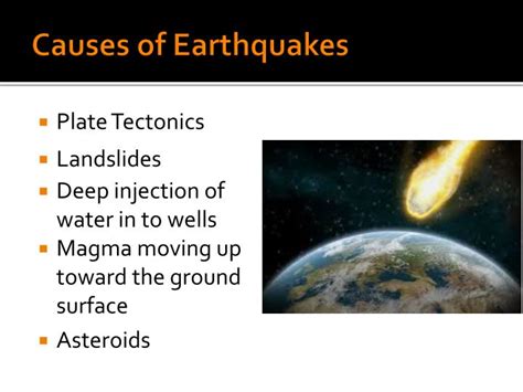 Ppt On Earthquake For Class 8