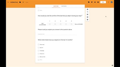 Google Forms Survey Template Free