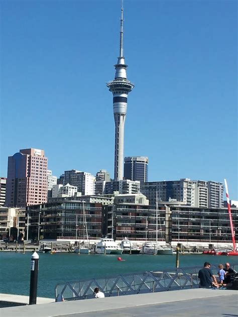 Sky Tower Auckland. View