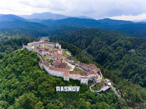 Rasnov s Fortress stock photo. Image of paving, rasnov - 5439040