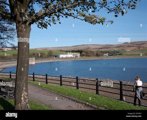 Hollingworth Lake, Littleborough, Rochdale,Lancashire, England, UK ...