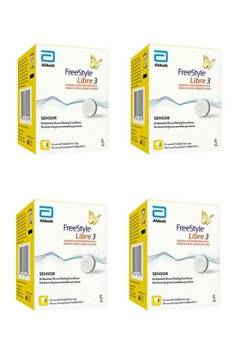 FreeStyle Libre 3 Sensor 4 PACK - Diabetic Outlet