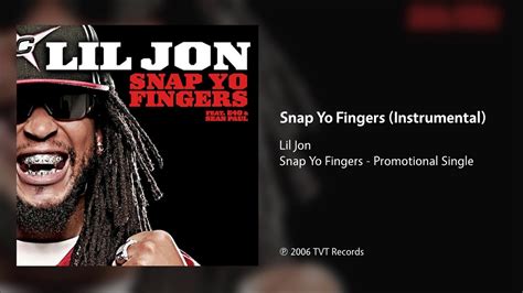 Lil Jon - Snap Yo Fingers (Instrumental) - YouTube